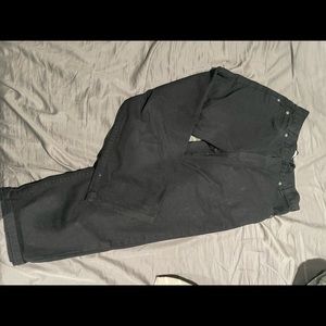 BLACK DENIM SIZE 30
